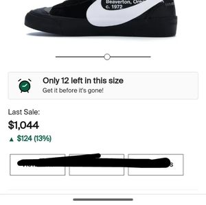 Nike blazer off white grim reapers